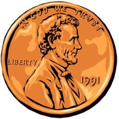 The term "penny stock" usually refers to a security issued by a very small company that trades at less than $5 per share. 